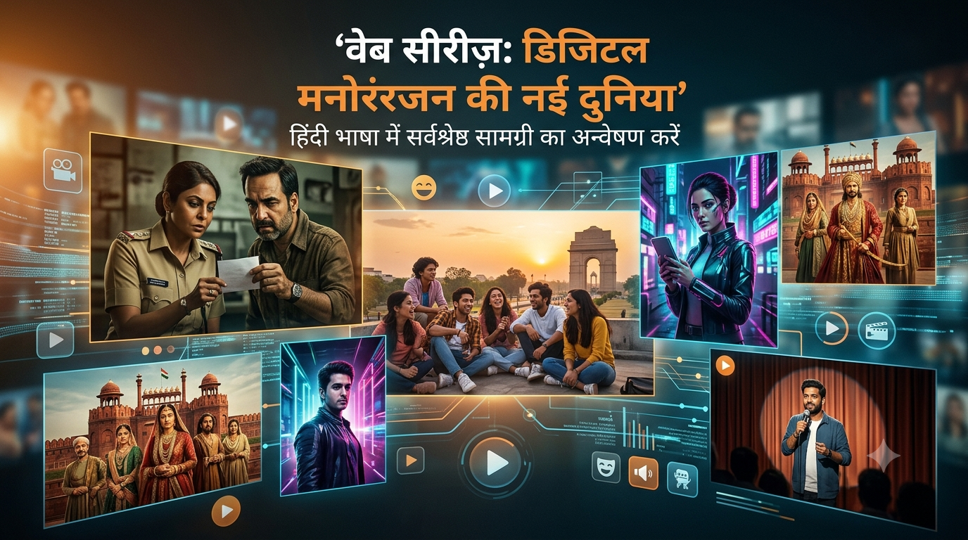 वेब सीरीज़: डिजिटल मनोरंजन की नई दुनिया